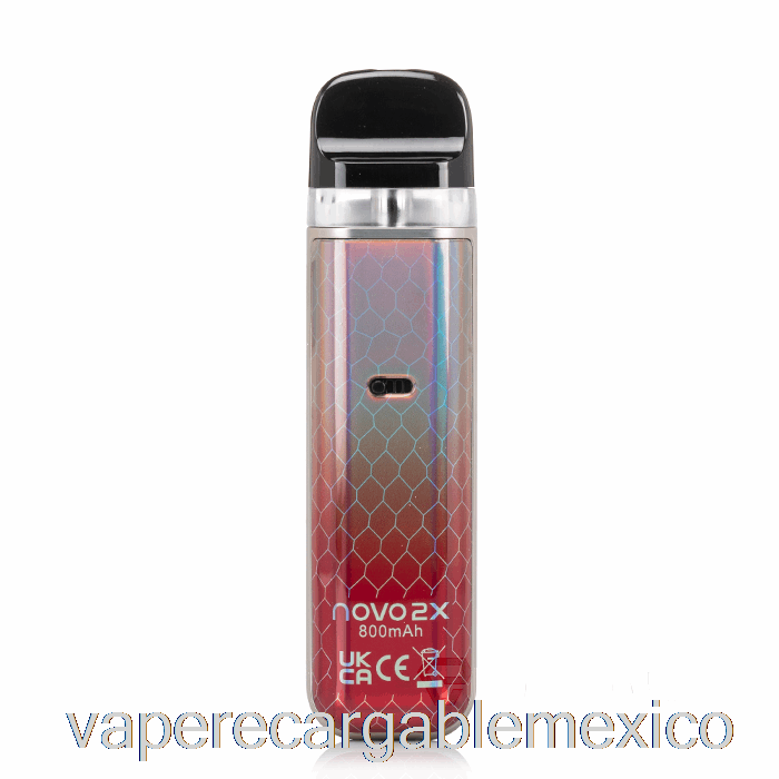 Vape Recargable Smok Novo 2x 20w Sistema Pod Plata Roja Cobra